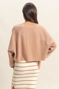 Image 5 of Laid Back Crop Sweatshirt