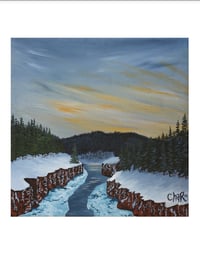 Image 2 of Dusted with Ice (Fine Art Print)