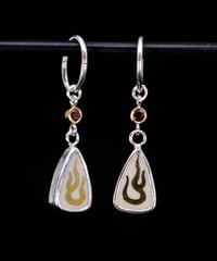 Image 5 of STONE DROP EARRINGS