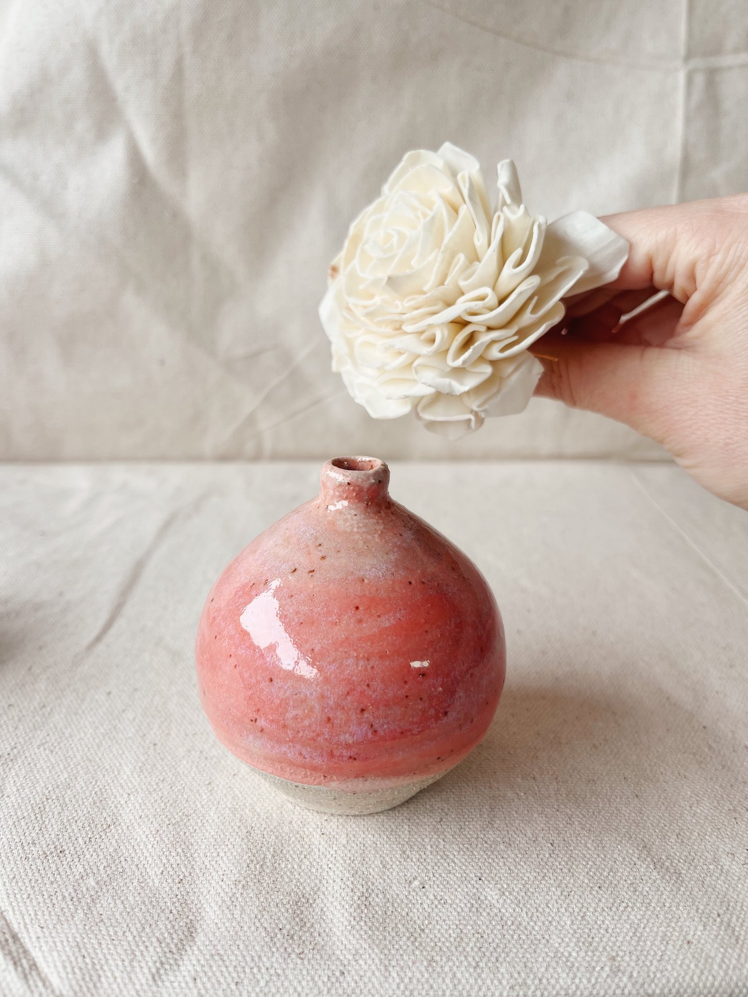 Image of be my valentine - bud vase