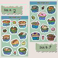 Image 1 of Lotad Cafe Waterproof Vinyl Sticker Set 2