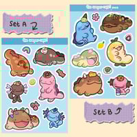 Image 1 of Clod Cafe Waterproof Vinyl Sticker Set