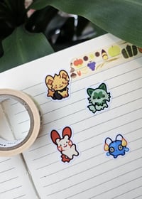 Image 4 of Blorbo 'mon Vinyl Waterproof Sticker Set 5