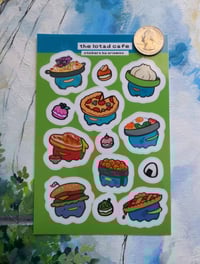Image 3 of Lotad Cafe Waterproof Vinyl Sticker Set 1