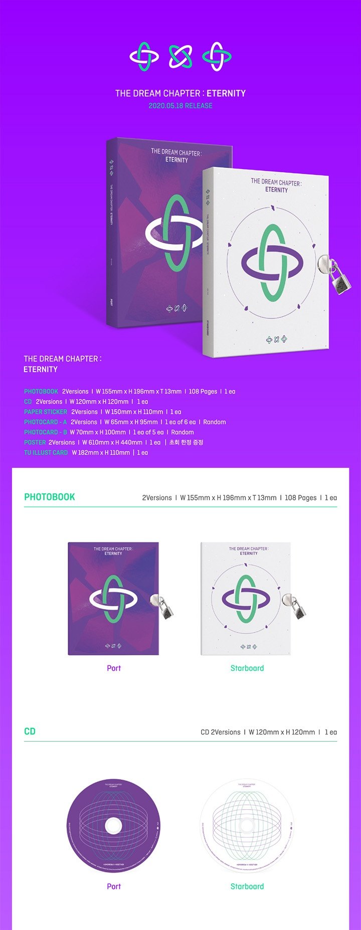 Image of TXT The Dream Chapter : Eternity