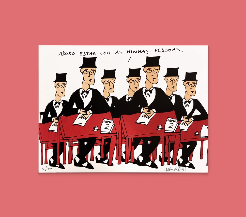 Image of Pessoas, Hugo van der Ding