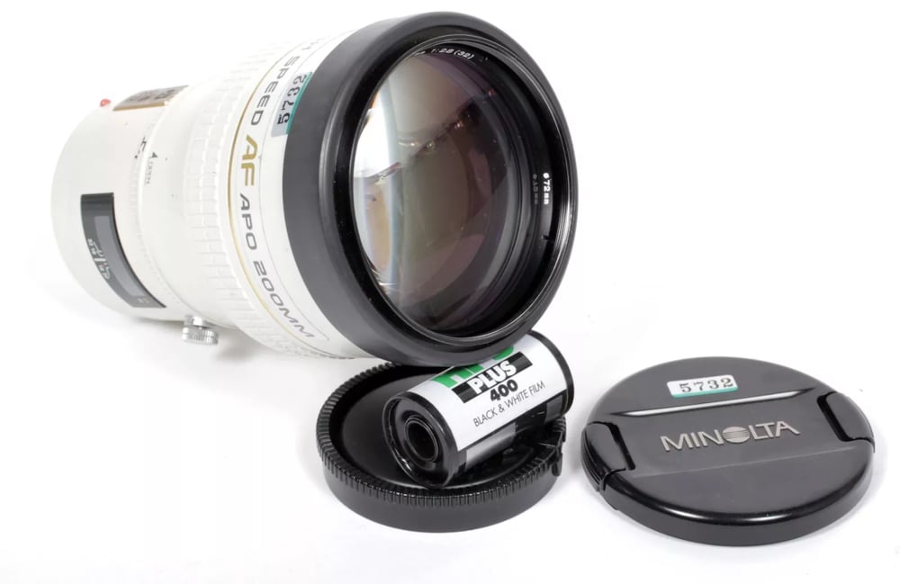 Image of Minolta High speed AF APO 200mm F2.8 lens (Sony A mount) #5732