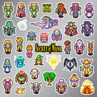 Image 1 of Secret of Mana Magnet Set (37 Pieces)