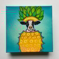 Cow in Pineapple