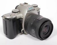 Image 1 of Pentax ZX-M 35mm SLR Film Camera with 35-80mm AF zoom lens #5744