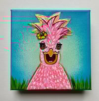 Pink Hen