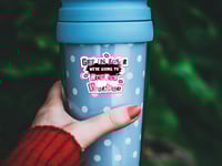 Image 1 of Custom waterproof stickers, Mean Girls Laptop Tumbler Notebook, Get In Loser, Hockey Baseball