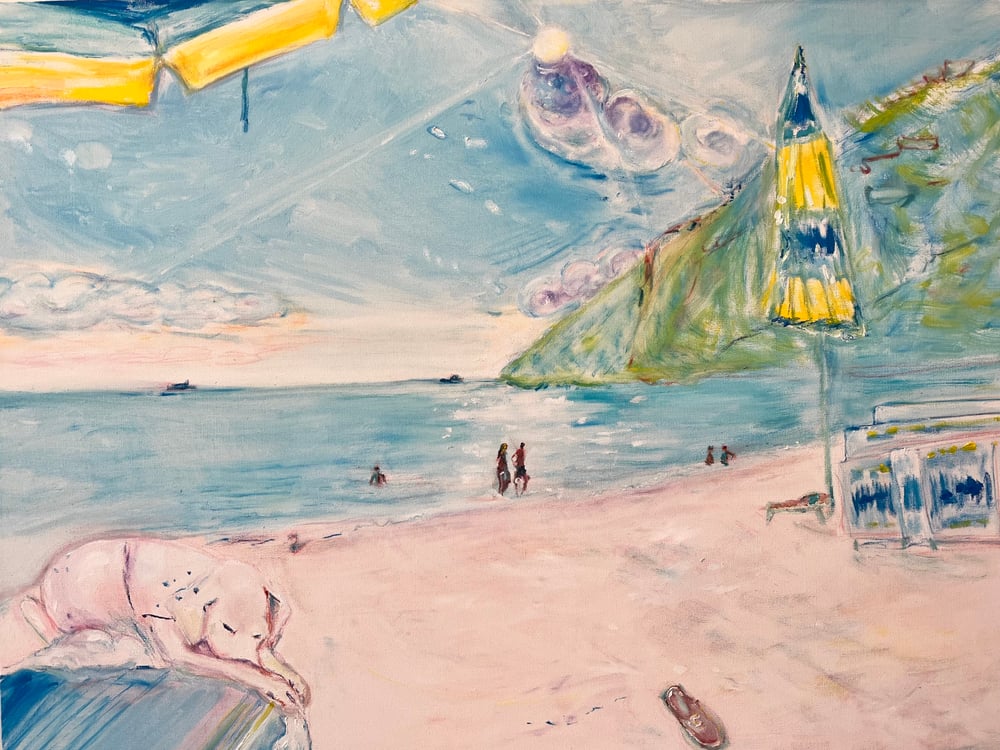 Image of Beach Nap