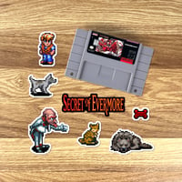 Image 2 of Secret of Evermore Sticker Set (19 Pieces)