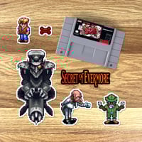 Image 2 of Secret of Evermore Sticker Set (32 Pieces)