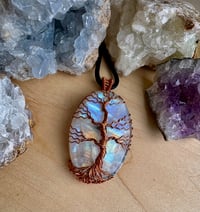 Image 2 of OOAK - Rainbow Moonstone Tree of Life