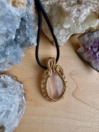 Image 1 of OOAK - Oval Rose Quartz