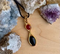 Image 1 of OOAK - Carnelian & Black Onyx 
