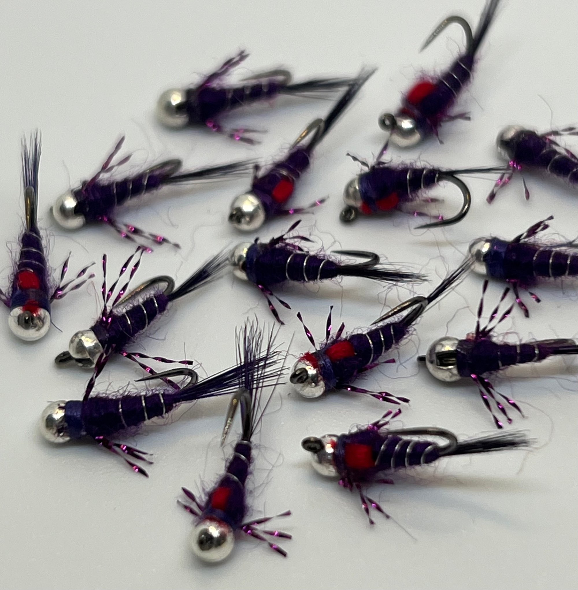 Higa’s SOS Purple/Red Hot Spot | Fleeger’s Flies