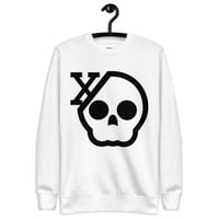 Image 6 of My Skull Is White Unisex Premium Sweatshirt