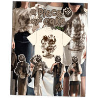 Image 1 of A Piece of Cake Tee: Creme