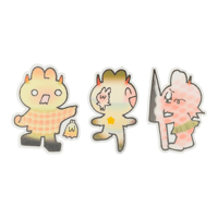Image 1 of Sweater Weather Bunni Sticker
