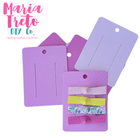 Image 1 of Small Clips Or Mini Bows Card Diecut 1069