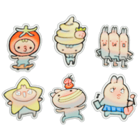 Image 1 of Funni Bunni Sticker