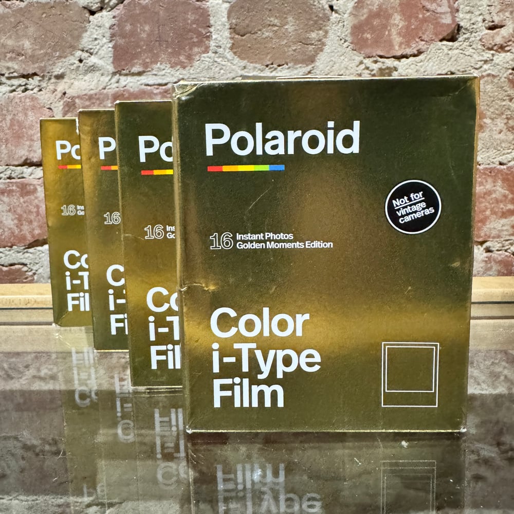 Image of Polaroid I-Type Instant Film Golden Moment (Twin pack)