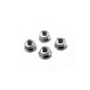 Ti-Gr5 Titanium Flanged Nuts - M8x1.25