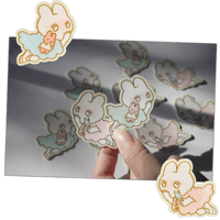 Image 4 of Dreamy Twins Sticker
