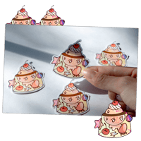Image 3 of Just a buncha bunnies... (Sticker variation)