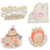 Image 5 of Just a buncha bunnies... (Sticker variation)