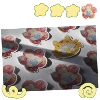 Image 3 of Clay Friends Individual Stickers