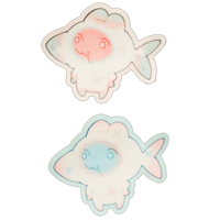 Image 3 of Fish Bunni Sticker