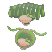 Image 1 of Algae Cats? Sticker