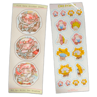 Image 1 of Pastel Sticker Sheets