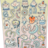 Image 3 of Funni Bunni Sticker Sheets