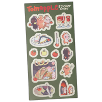 Image 1 of Tomapple Sticker Sheet