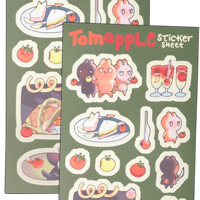Image 2 of Tomapple Sticker Sheet
