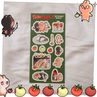 Image 3 of Tomapple Sticker Sheet