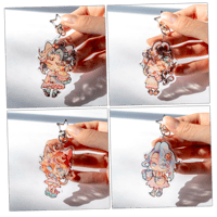 Image 3 of Genshin Maid Acrylic Keychains (Alhaitham/Kaveh/Ayato/Xiao/Zongli/Tartaglia)