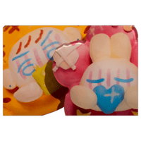 Image 2 of Clay Friends Keychain