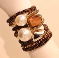 Image 3 of Stacked Beaded Bracelets