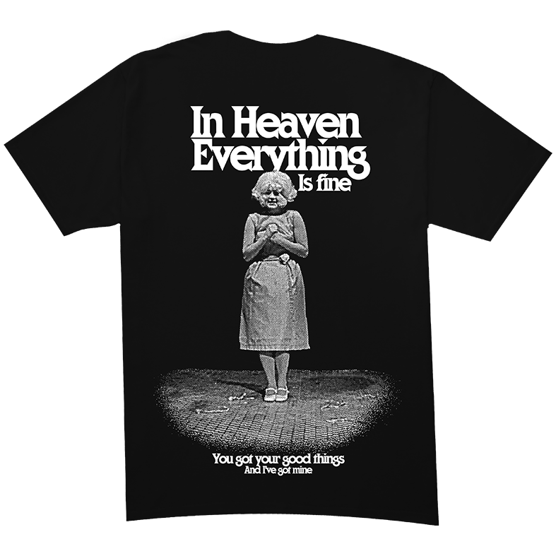 ERASERHEAD "BLACK T-SHIRT" / LTD LEFTOVERS