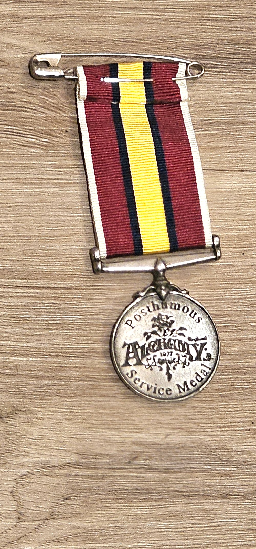 Alchemy pin on Medal