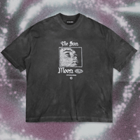 Image 1 of Sun, Moon & Stars Boxy Tee M