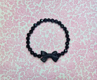 Blacked out Bow Bracelet