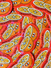 Orange You Glad We Met? Sticker