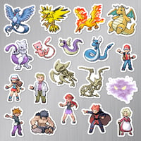 Image 3 of Pokemon FireRed & LeafGreen Generation I Magnet Set (174 Pieces)